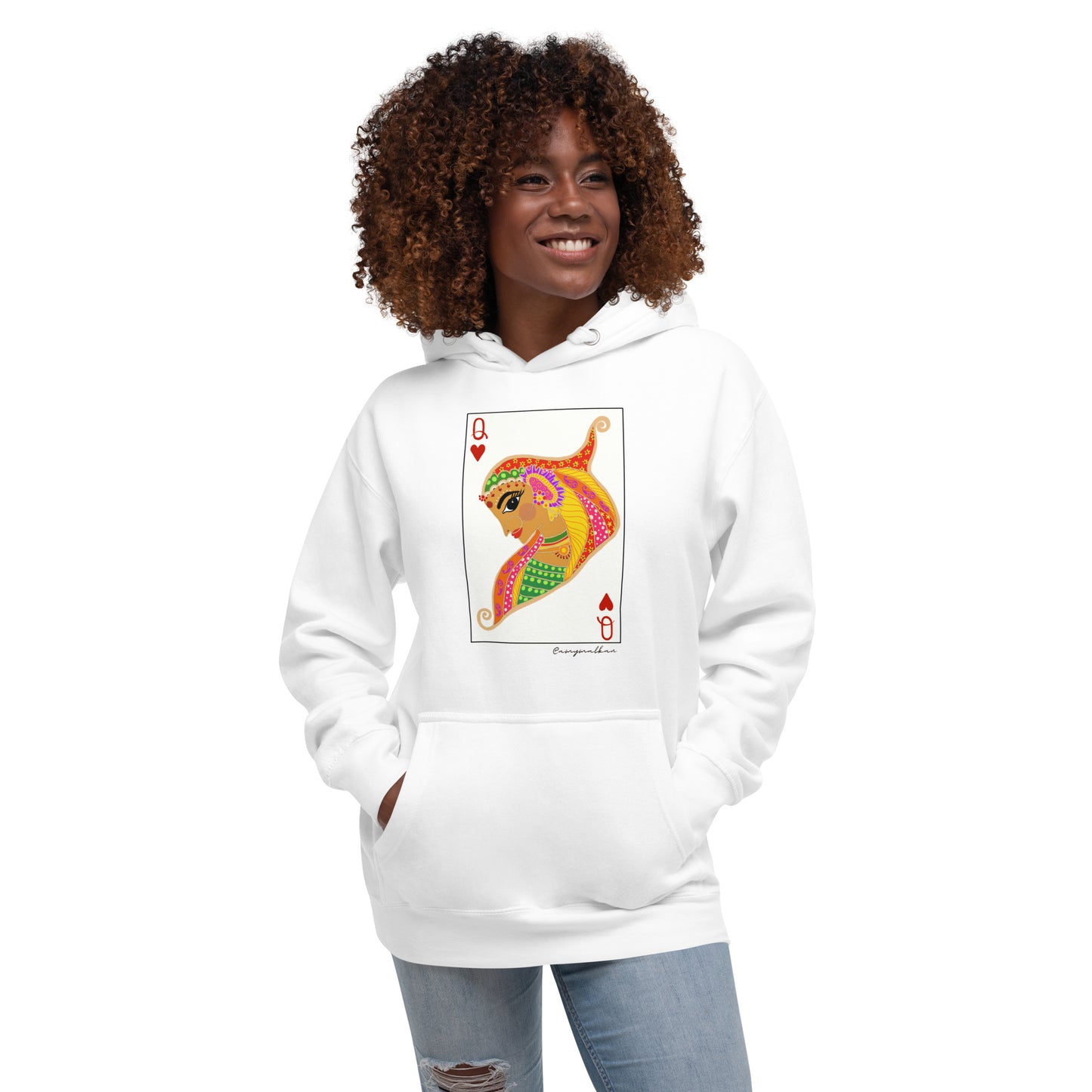 Queen of Hearts Unisex Hoodie