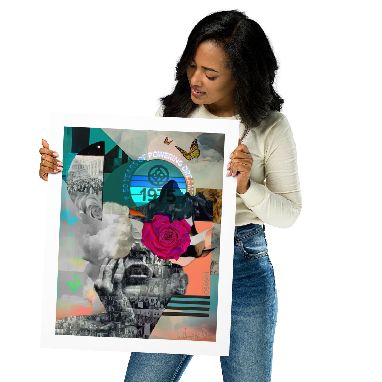 NAWBO 50 year Anniversary Poster