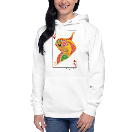 Queen of Hearts Unisex Hoodie